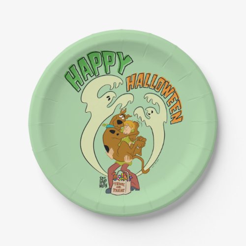 Scooby_Doo  Happy Halloween Paper Plates