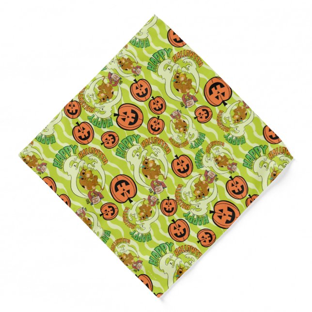 Scooby-Doo | Happy Halloween Pattern Bandana (Front)