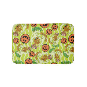 Scooby-Doo Happy Halloween Pattern Bath Mat