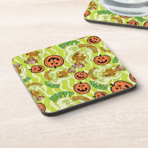 Scooby_Doo  Happy Halloween Pattern Beverage Coaster