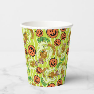 Scooby-Doo Happy Halloween Pattern Paper Cups