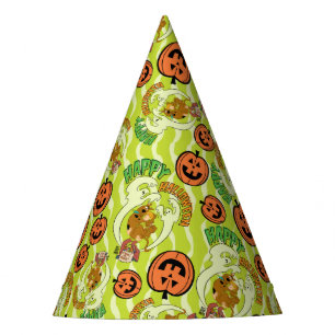 Scooby-Doo Happy Halloween Pattern Party Hat