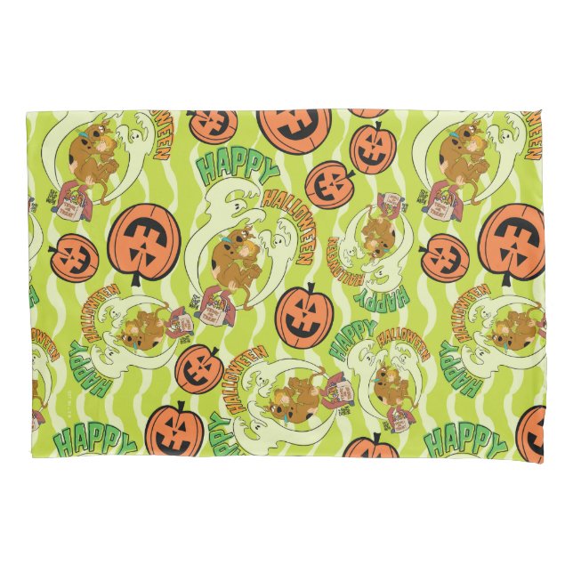 Scooby-Doo | Happy Halloween Pattern Pillow Case (Front)
