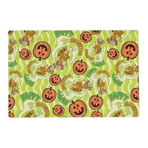 Scooby_Doo  Happy Halloween Pattern Placemat