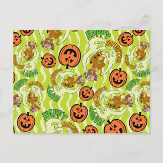 Scooby-Doo | Happy Halloween Pattern Postcard