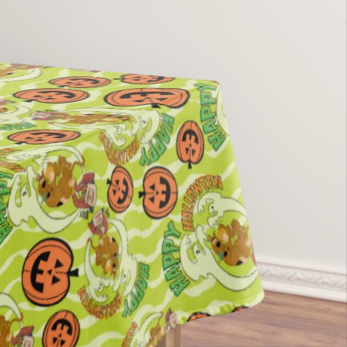 Scooby_Doo  Happy Halloween Pattern Tablecloth