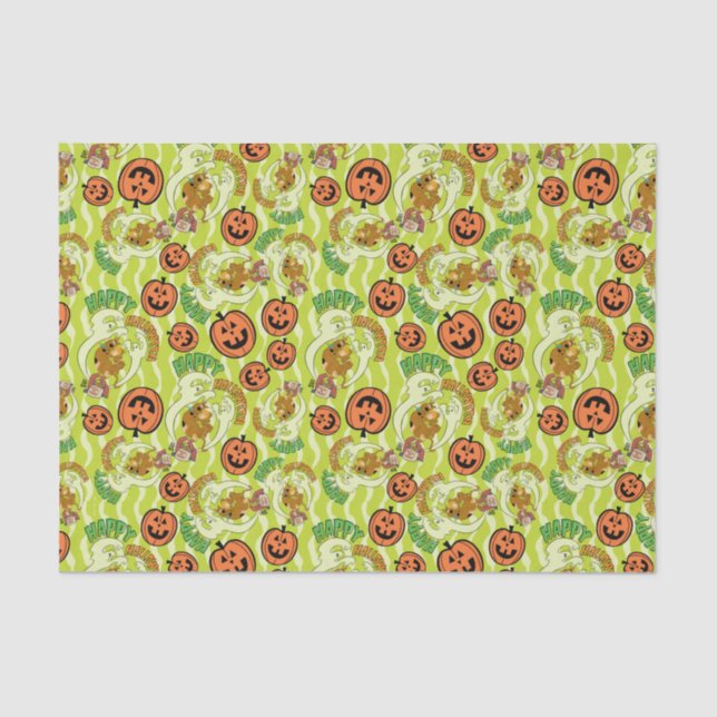 Scooby-Doo | Happy Halloween Pattern Tissue Paper (Front)