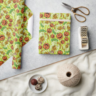 Scooby-Doo | Happy Halloween Pattern Wrapping Paper
