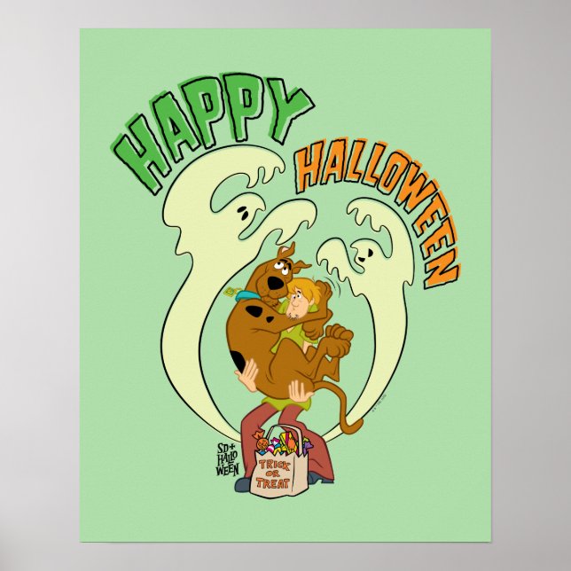 Scooby-Doo | Happy Halloween Poster (Front)