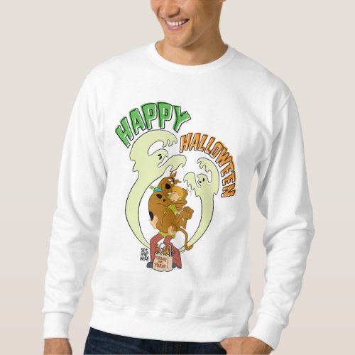 Scooby_Doo  Happy Halloween Sweatshirt