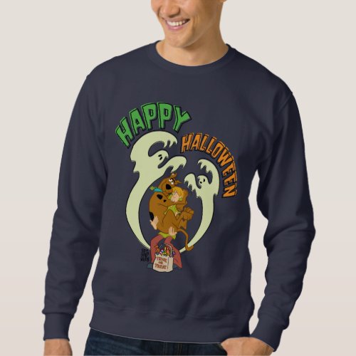 Scooby_Doo  Happy Halloween Sweatshirt