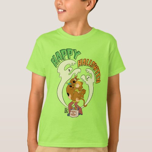 Scooby_Doo  Happy Halloween T_Shirt