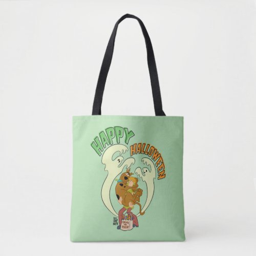 Scooby_Doo  Happy Halloween Tote Bag