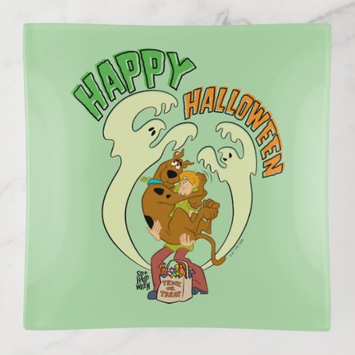 Scooby_Doo  Happy Halloween Trinket Tray