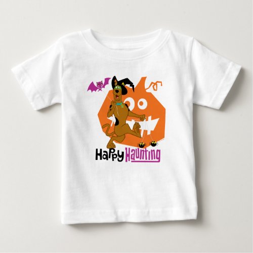 Scooby_Doo  Happy Haunting Baby T_Shirt