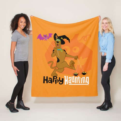 Scooby_Doo  Happy Haunting Fleece Blanket