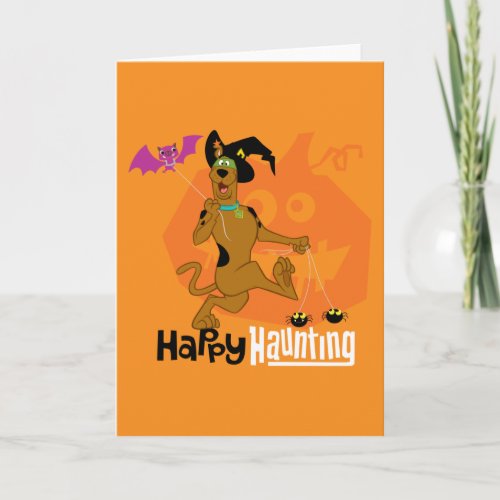 Scooby_Doo  Happy Haunting Note Card