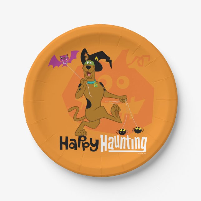 Scooby-Doo | Happy Haunting Paper Plates (Front)