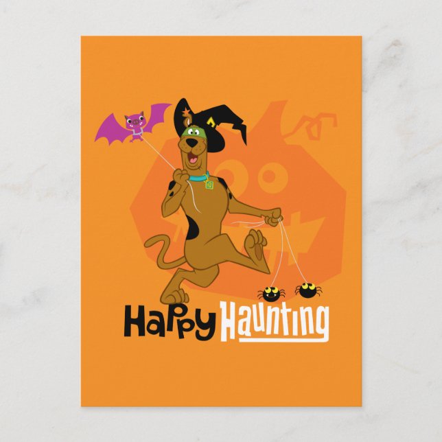 Scooby-Doo | Happy Haunting Postcard (Front)