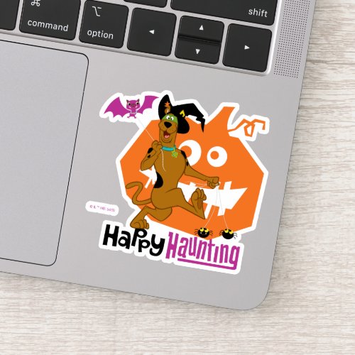 Scooby_Doo  Happy Haunting Sticker