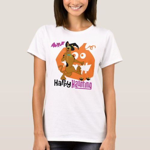 Scooby_Doo  Happy Haunting T_Shirt