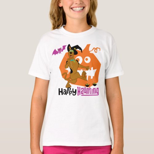 Scooby_Doo  Happy Haunting T_Shirt