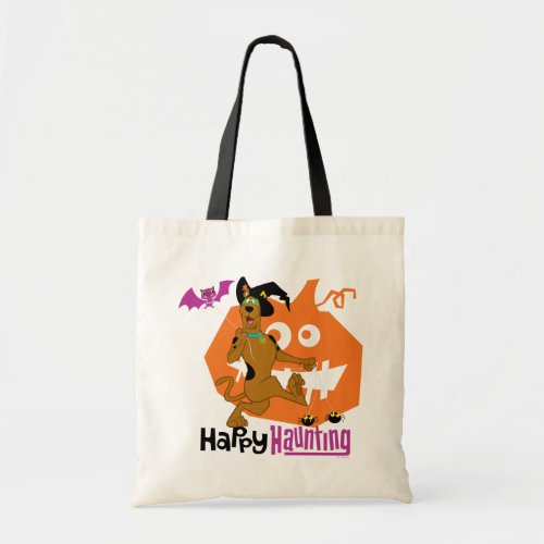 Scooby_Doo  Happy Haunting Tote Bag