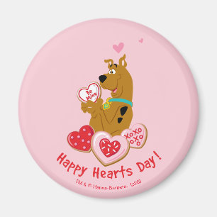 Scooby-Doo - Happy Hearts Day Magnet
