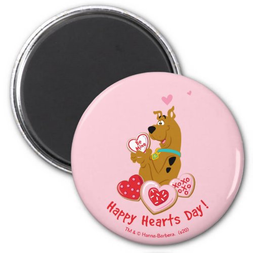Scooby_Doo _ Happy Hearts Day Magnet