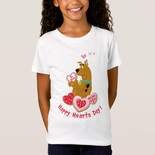 Scooby-Doo - Happy Hearts Day T-Shirt (Front)