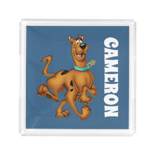 Scooby-Doo Happy Walk Add Your Name Acrylic Tray