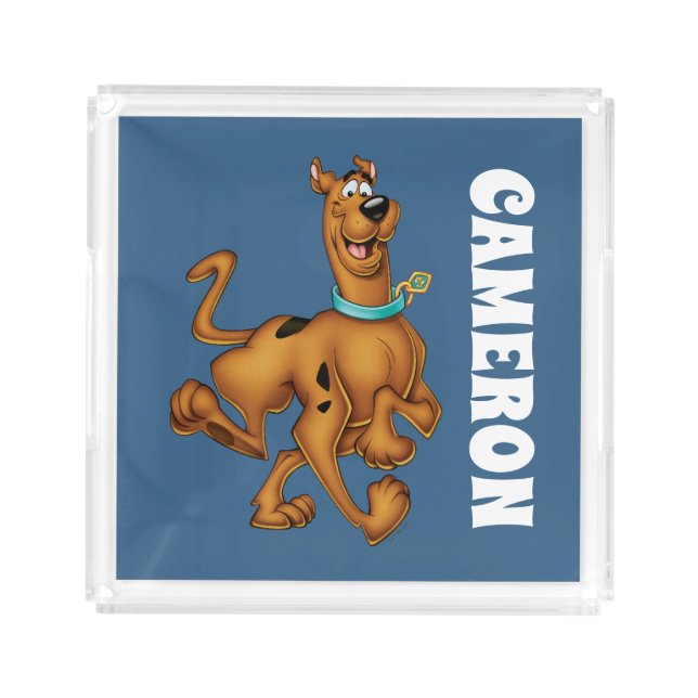 Scooby-Doo Happy Walk | Add Your Name Acrylic Tray (Front)