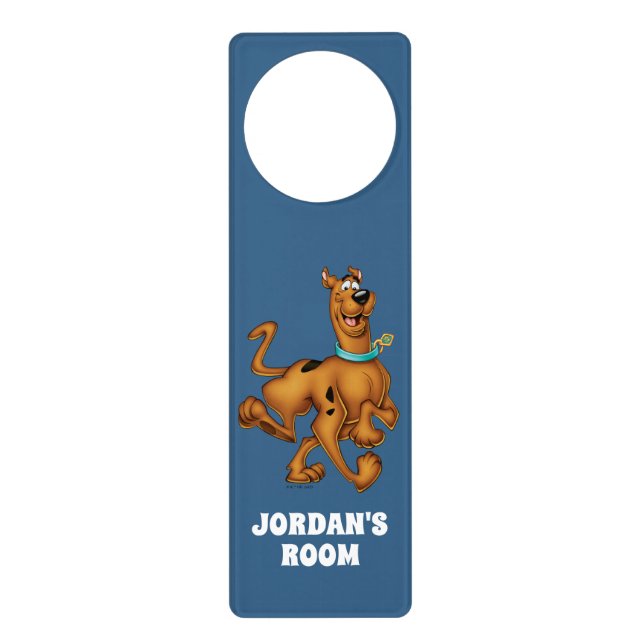 Scooby-Doo Happy Walk | Add Your Name Door Hanger (Front)