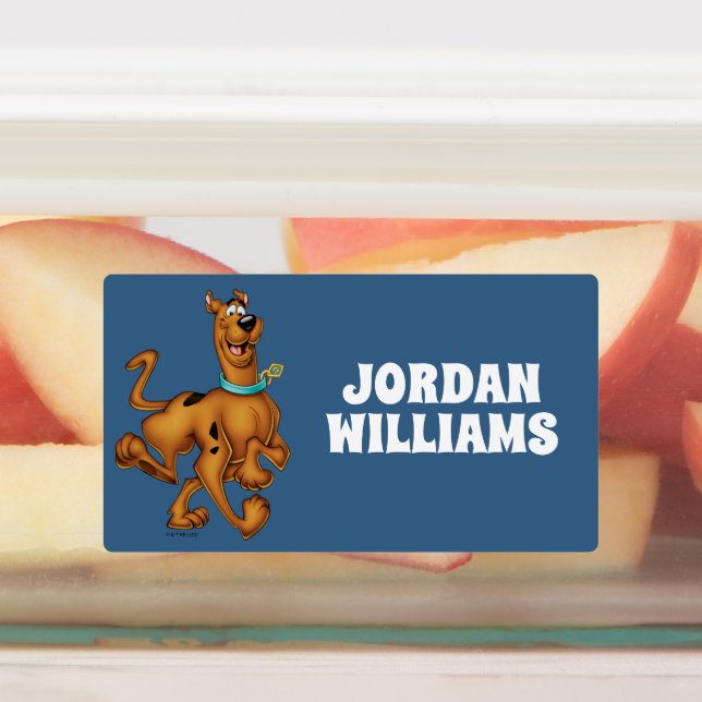 Scooby-Doo Happy Walk | Add Your Name Labels (Affixed)