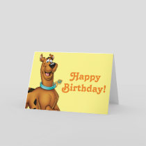Scooby-Doo Happy Walk Birthday Card
