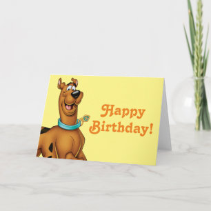 Scooby-Doo Happy Walk Birthday Card