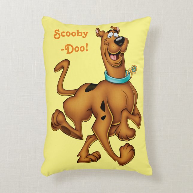 Scooby-Doo Happy Walk Decorative Pillow (Front(Vertical))