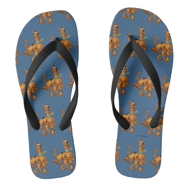 Scooby-Doo Happy Walk Flip Flops (Footbed)