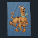 Scooby-Doo Happy Walk Kitchen Towel<br><div class="desc">Check out this cute Scooby-Doo design featuring Scooby.</div>