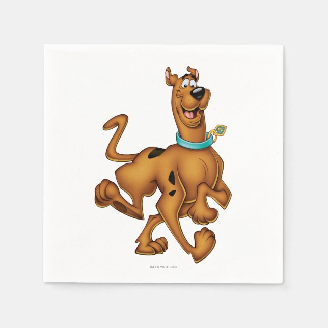 Scooby-Doo Happy Walk Napkins (Front)