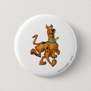 Scooby-Doo Happy Walk Pinback Button