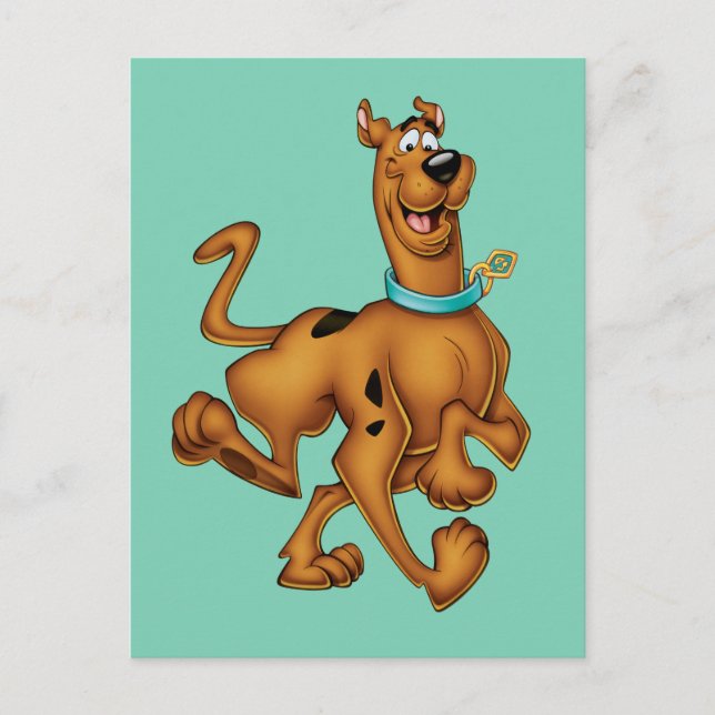 Scooby-Doo Happy Walk Postcard (Front)