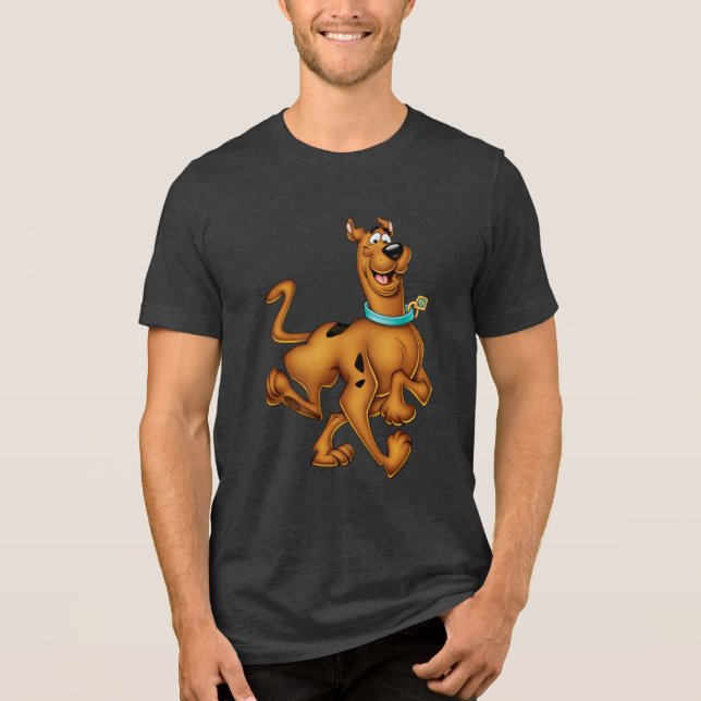 Scooby-Doo Happy Walk Tri-Blend Shirt (Front)