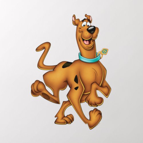 Scooby_Doo Happy Walk Wall Decal