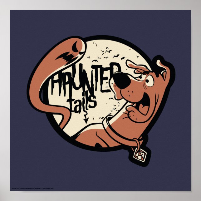 Scooby-Doo "Haunted Tails" Poster (Front)