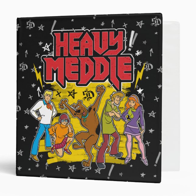 Scooby-Doo | "Heavy Meddle" Graphic Binder (Front/Inside)
