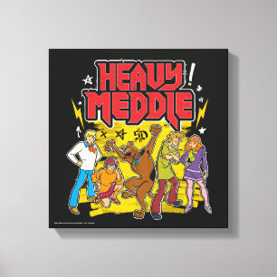 Scooby-Doo "Heavy Meddle" Graphic Canvas Print