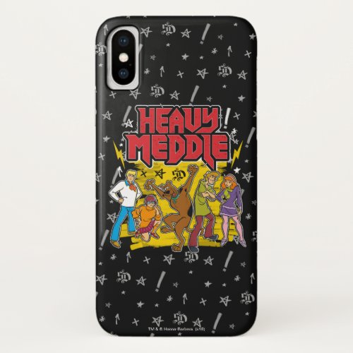 Scooby_Doo  Heavy Meddle Graphic iPhone X Case