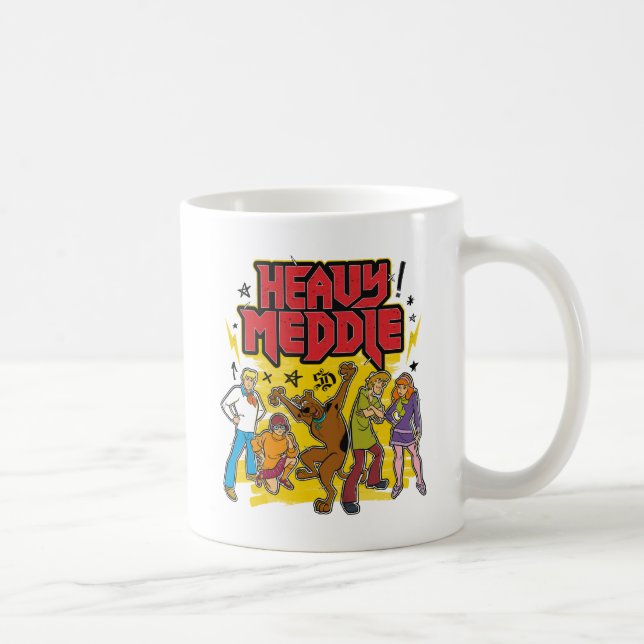 Scooby-Doo | "Heavy Meddle" Graphic Coffee Mug (Right)