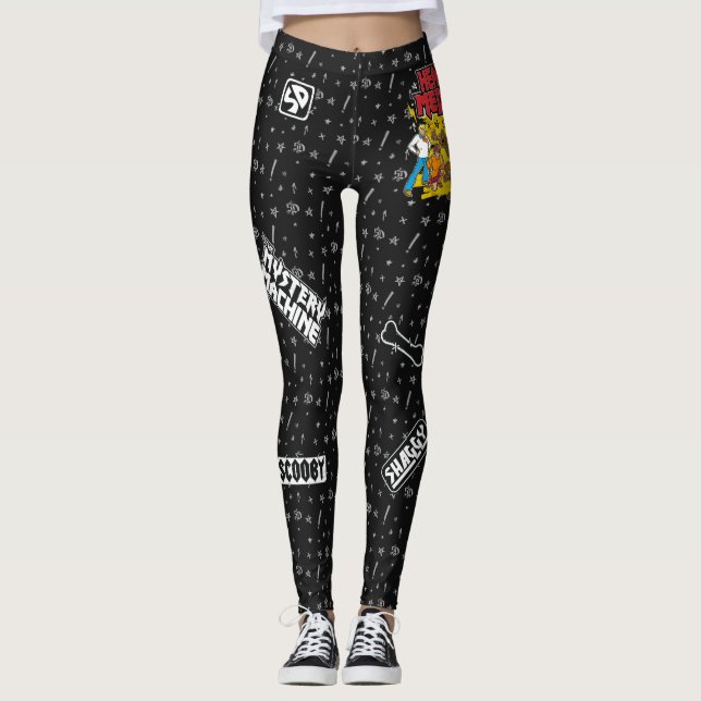 Scooby-Doo | "Heavy Meddle" Graphic Leggings (Front)